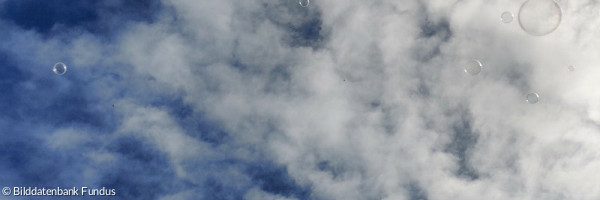 Seifenblasen am Himmel