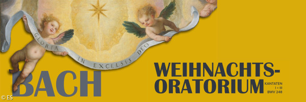 Konzert am 2. Advent: J.S. Bach, Weihnachtsoratorium (Kantaten 1 und 3)