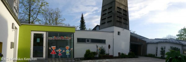 Kindergarten und Kirche der Matthäusgemeinde