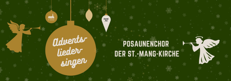 Adventsliedersingen mit dem Posaunenchor