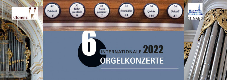 Internationale Orgelkonzerte 2022 in Kempten