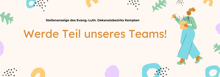 Dekanat Kempten - Stellenanzeige - Werde Teil unseres Teams!
