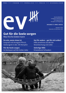 Gemeindebrief ev 5 - Herbst 2026 (September bis November) - Ausgabe St.-Mang-Kirche; Thema: Gut für die Seele sorgen
