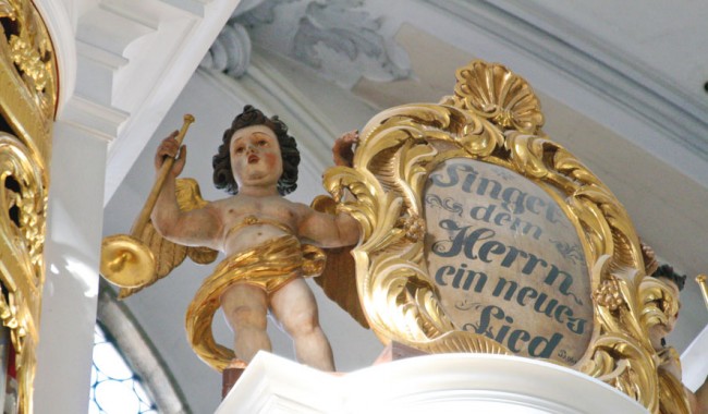 Orgelengel St.-Mang-Kirche
