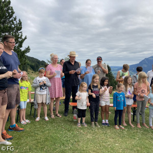 Gottesdienst auf der Gemeindefreizeit